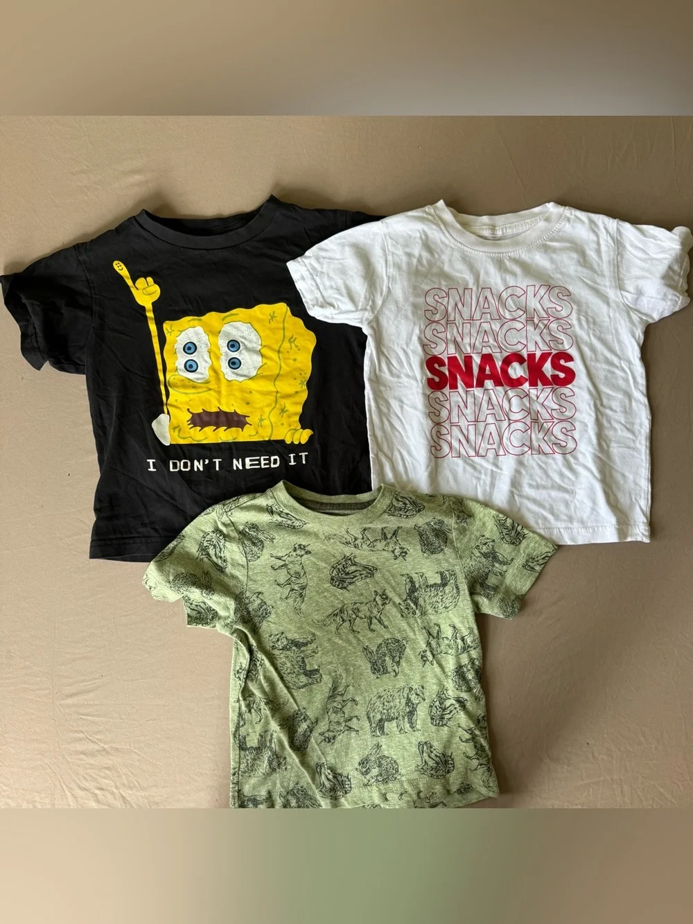 Toddler Boys Short Sleeve T-Shirt Bundle